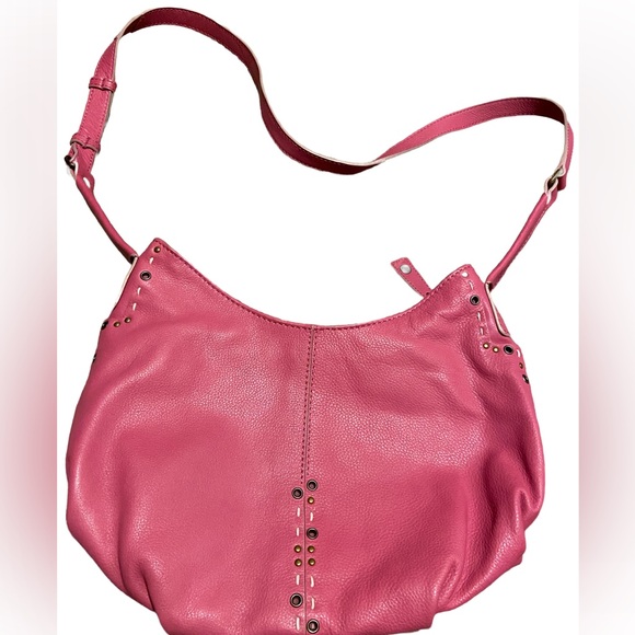 Radley London Pink Shoulder Bag with Hobo Silhouette - Picture 3 of 9